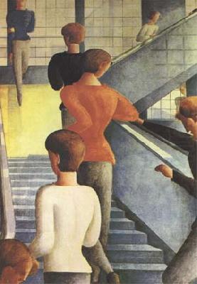 Oskar Schlemmer rBauhaus Stairway (mk09) china oil painting image